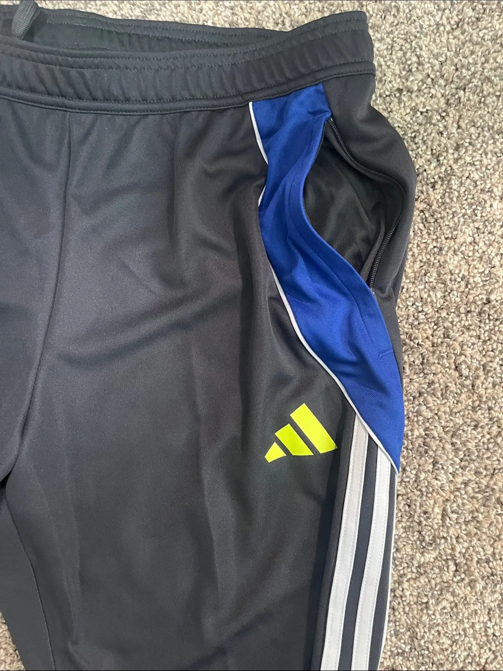 adidas Messi Dark Grey Track Jacket and Pants